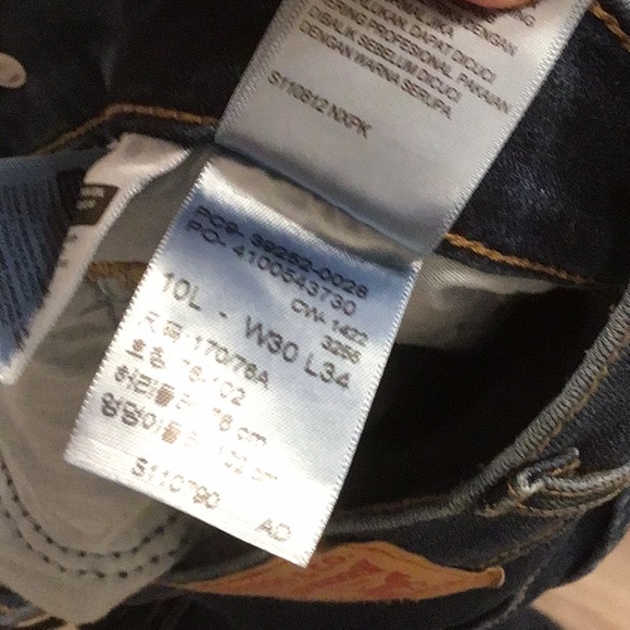 EUC Levi’s Classic Bootcut - Size 10 Long - Picture 7 of 7